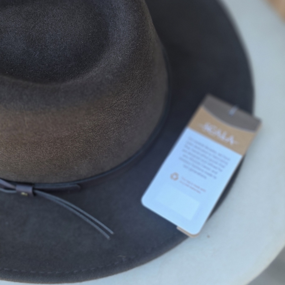 Scala Women's Brown Hat